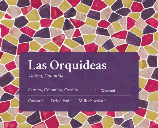 Las Orquideas Colombian Coffee for Milk