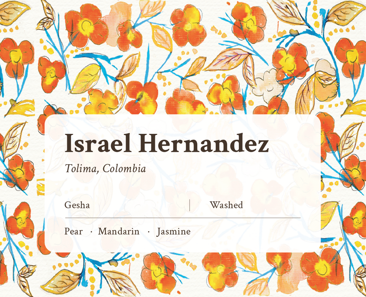 Israel Hernandez Colombian Gesha Single Origin Coffee