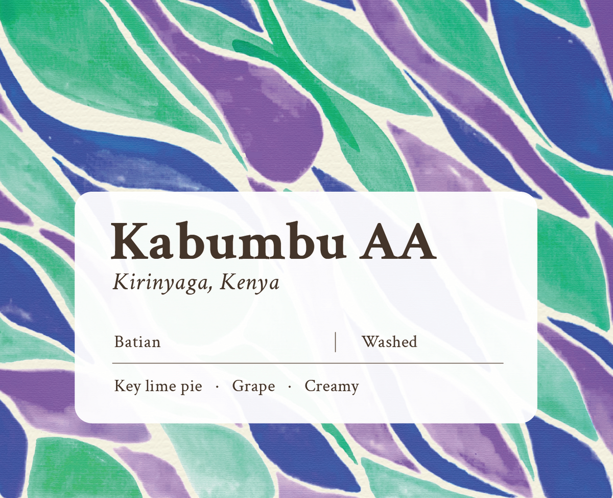 Kabumbu AA Kenyan Batian Single Origin Coffee