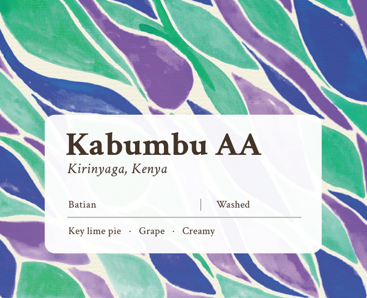 Kabumbu AA Kenyan Batian Single Origin Coffee