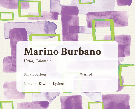 Marino Burbano, Colombia (Pink Bourbon)