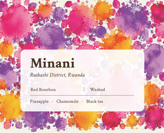 Minani Rwandan Single Origin Coffee